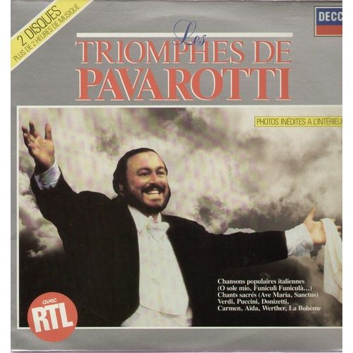 Les Triomphes De Pavarotti  Pressages De 1968 À 1987  - Préface De Michel Drucker