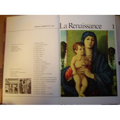 Histoire Integrale De L'art : La Renaissance Volume 1