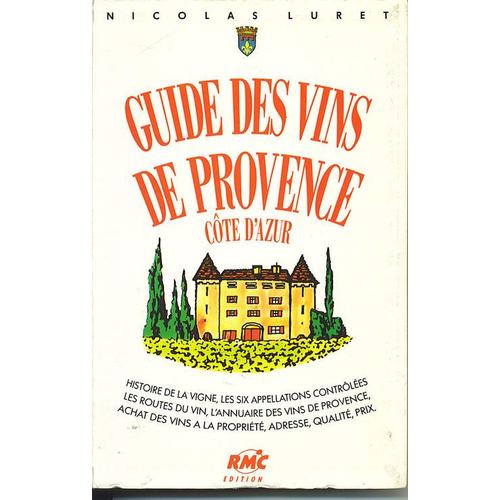 Guide Des Vins De Province Côte D'azur