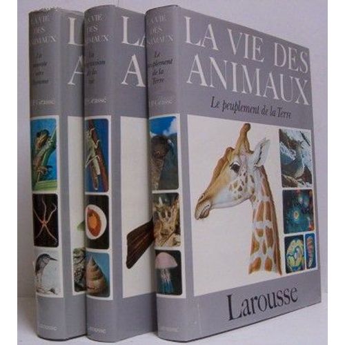 La Vie Des Animaux En 3 Tomes
