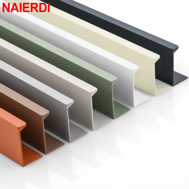 Longueur 150 Mm - 4 Brown  Angle Droit - Poigne De Meuble ... - 5