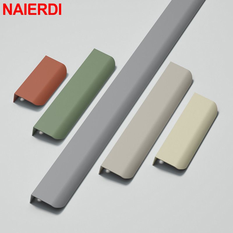 Longueur 150 Mm - 4 Angle Droit Blanc - Poigne De Meuble Lo... - 3