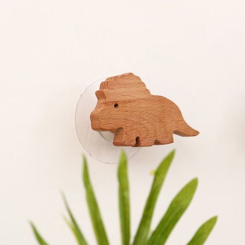 Poignée De Porte D'armoire En Bois Massif, Poignée De Tiroir, Petit Dinosaure, Créatif, Mignon, Chambre D'enfant