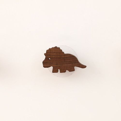 Poignée De Porte D'armoire En Bois Massif, Poignée De Tiroir, Petit Dinosaure, Créatif, Mignon, Chambre D'enfant