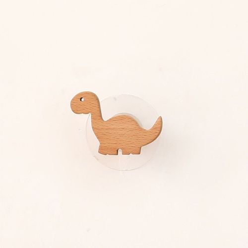 Poignée De Porte D'armoire En Bois Massif, Poignée De Tiroir, Petit Dinosaure, Créatif, Mignon, Chambre D'enfant