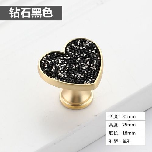 Poignée Et Bouton De Garde-Robe Ronds En Forme Hexagonale, Conception Moderne, Coque À Trou Unique, Poignée De Fusion En Diamant Pour Chambre D'enfant