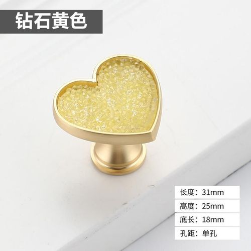 Poignée Et Bouton De Garde-Robe Ronds En Forme Hexagonale, Conception Moderne, Coque À Trou Unique, Poignée De Fusion En Diamant Pour Chambre D'enfant