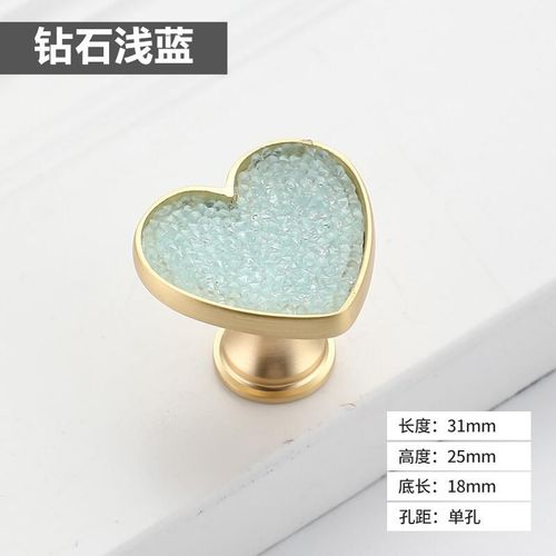 Poignée Et Bouton De Garde-Robe Ronds En Forme Hexagonale, Conception Moderne, Coque À Trou Unique, Poignée De Fusion En Diamant Pour Chambre D'enfant