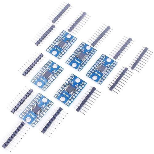 6PCS TXS0108E 8-Channel Level Conversion Module 8-Bit Bidirectional Voltage Converter Module Logic Level Converter 3.3V 5V