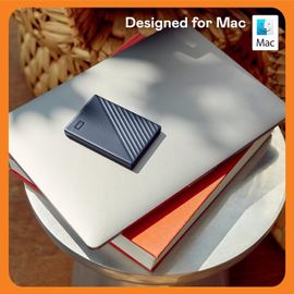 6To My Passport Pour Mac, Disque Dur Externe Portable, Parfait Pour Sauvegarde Et Stockage, Prêt