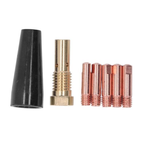 7 Pcs Set Buse De Soudage Diffuseur Pointe Kit Fil Clair Bonne Conductivit En Douceur Cuivre Torche De Soudage Accessoires