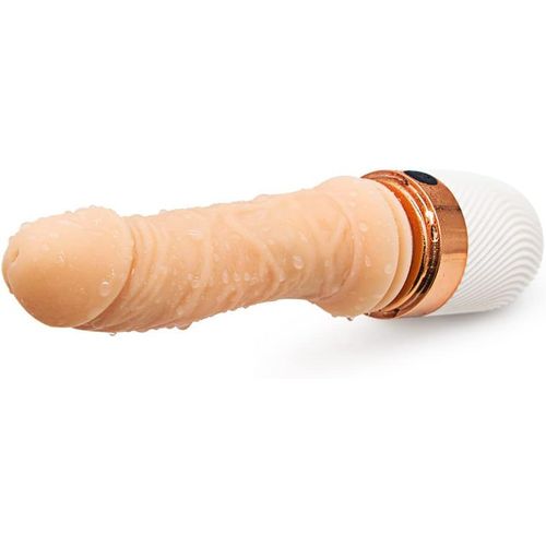 7 Vitesse Frquence Viberatant Ddls Thrstng lectrique Flexible Autocollant Intelligent En Silicone De Qualit Mdicale Puissant norme-Vibratr Avec Balanoire Vibrant Mains Fortes Jeu Libre J5f