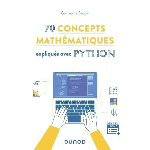 70 Concepts Mathmatiques Expliqus Avec Python    Format Grand Format 