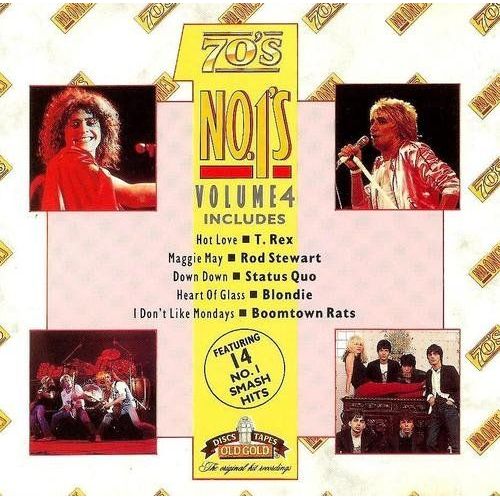 70's No.1's Vol.4 - T.Rex / Status Quo  /  Jimi Hendrix Experience / 10 C.C. / Gary Glitter / Rod Stewart / Blondie / Boomtown Rats / Norman Greenbaum / Mungo Jerry / Dave Edmunds ...