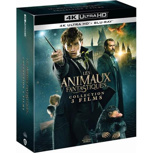 Intégrale Des "Animaux Fantastiques" Blu-Ray 4k Hdr