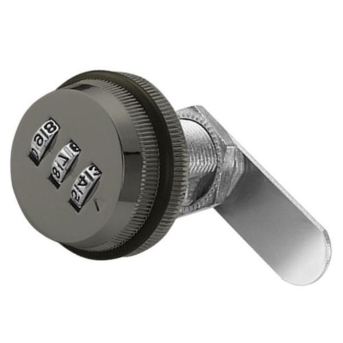 Épaisseur De Porte De 22 Mm - Pewter Black - Serrure À Combinaison De Mot De Passe Avec Bouton Rotatif Pour Casier, Boîte De Rangement Et De Livraison, Serrure D'armoire Codée