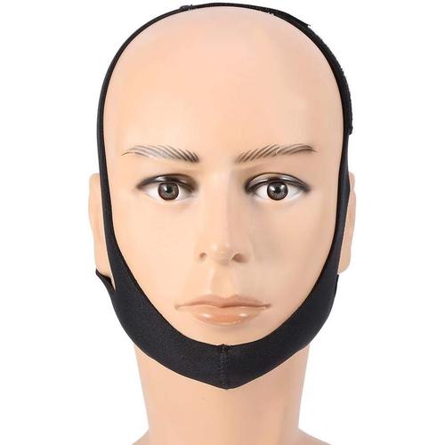 Duevin Arr¿¿Tez Le Ronflement De La Jugulaire, Bandage Anti-Douleur Anti-Ronflement Ceinture Anti-Ronflement Apnea Jaw Support Solution Sleep 