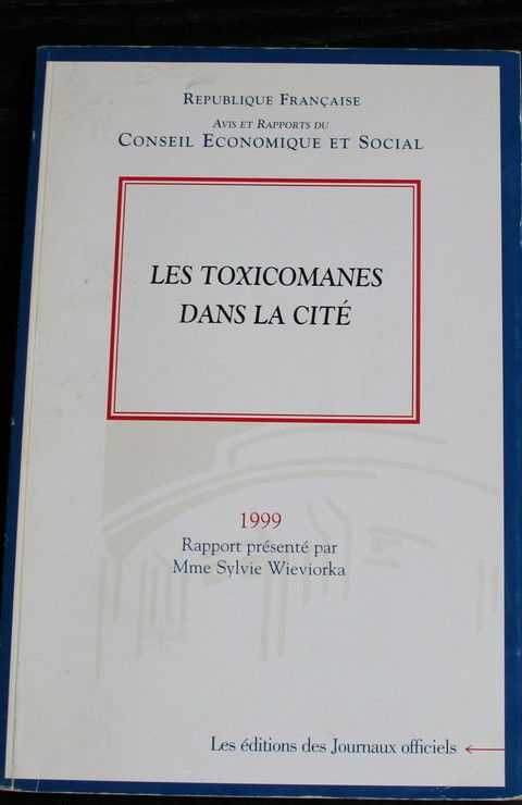 Journal Officiel, Avis & Rapports Du Conseil Economique Et Social  N° 14 : Les Toxicomanes Dans La Cité, Rapport Présenté Par Sylvie Wieviorka