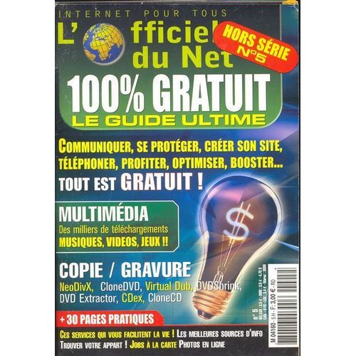 Internet Pour Tous Hors-Série N° 5 : L'officiel Du Net