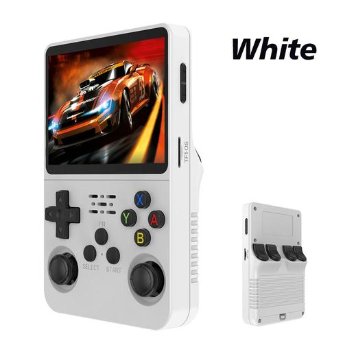 Console De Jeu Vidéo Rétro R36s Pro, Système Linux, Écran Ips 3.5 Pouces, Lecteur Vidéo De Poche Portable, Jeux 64 Go