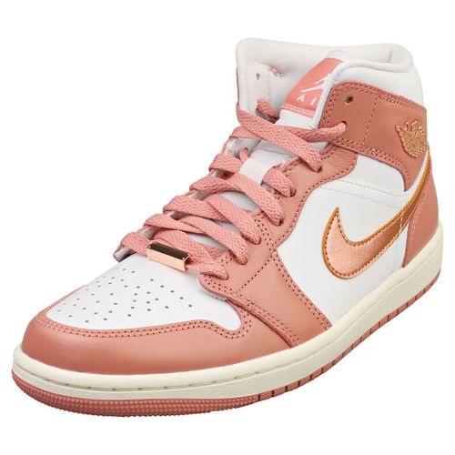Nike Air Jordan 1 Mid Se Baskets Rose