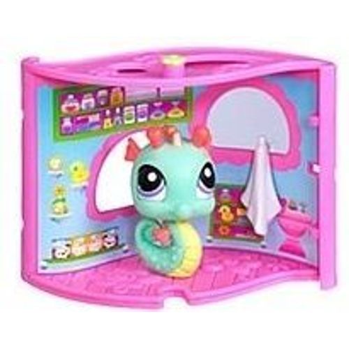 Littlest Petshop Hippocampe Turquoise
