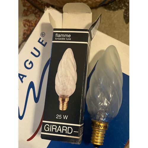 Ampoules Flamme De Marque Girard Sudron Culot E 14  25 W