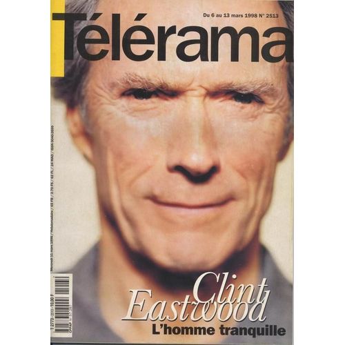 Télérama / 11-03-1998  N° 2513 : Clint Eastwood (5p) - Madonna (3/4p) - Thomas Hampson (3p) - Yann Tiersen (1p) - Jack Kerouac (2p)