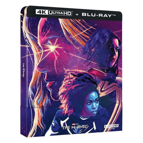 The Marvels - 4k Ultra Hd + Blu-Ray - Édition Steelbook Limitée