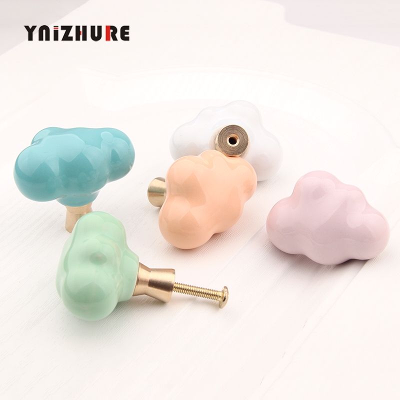 Glace Bleue - Poignes De Meuble En Cramique Pour Chambre D... - 7
