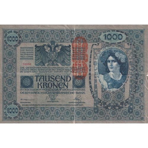 Billet 1000 Kronen