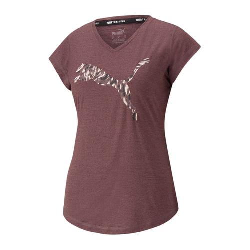 T-Shirt Bordeaux Femme Puma Favorit