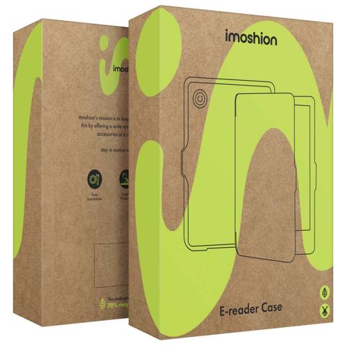 iMoshion Étui de liseuse portefeuille design Pliable pour Kobo Libra 2 /  Tolino Vision 6 - Don't touch