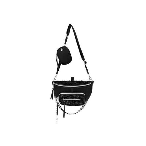 Sac porte travers Steve Madden Ref 61001 Noir 16*25*9 cm