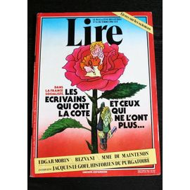 Lire  N° 74 : Dans La France Socialiste,Les Écivains Qui Ont La Cote Et Ceux Qui Ne L'ont Plus...
