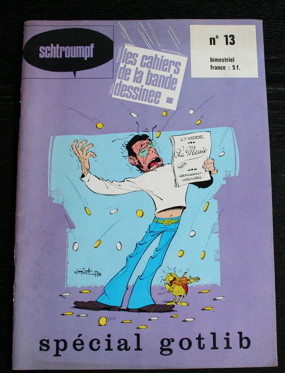 Schtroumpf, Les Cahiers De La Bd  N° 13 : Spécial Gotlib