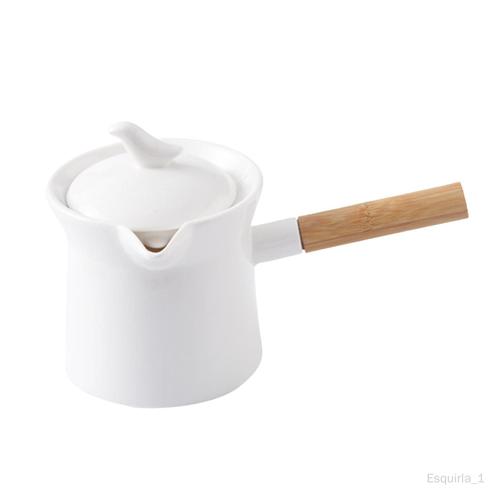 Casserole à lait en céramique, théière en porcelaine, petite batterie de 550 ml