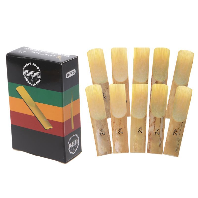 2 - Anches De Saxophone Eb Alto, 10 Picespices D'instrumen... - 3