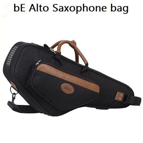 Être Alto Sac - Double Épaule Carry Be Alto Saxophone Bag Portbale Bb Tenor Saxophone Case Cover Épaule Saxophone Box Crossbody Sax Bag Étanche Éponge Épaisse 1200d Portable Tissu Oxford Saxophone Sac Woodwind Accessoire Kit Sac Coule
