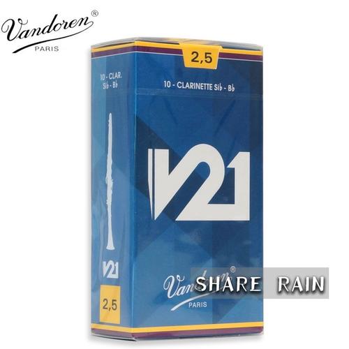 V21 Clarinette 2.5 - France Vandoern Drop B Modulation Clarinet Reeds V21 Series