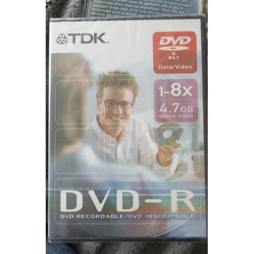 TDK - DVD-R - 4.7 Go 8x