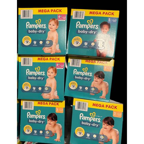 Pampers Baby-Dry Mega Pack Au Choix