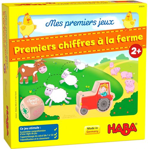 Haba Mes Premiers Jeux  Premiers Chiffres À La Ferme