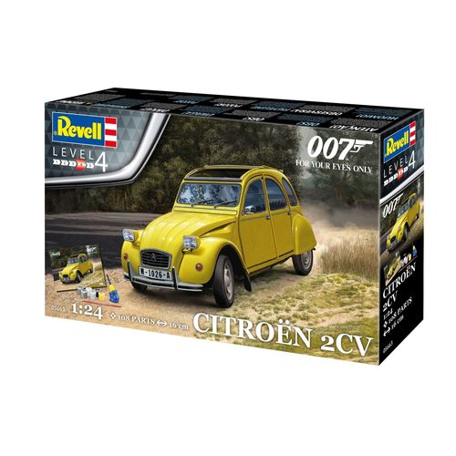 Revell Set Cadeau - Citroen 2cv (James Bond 007) "For Your Eyes Only