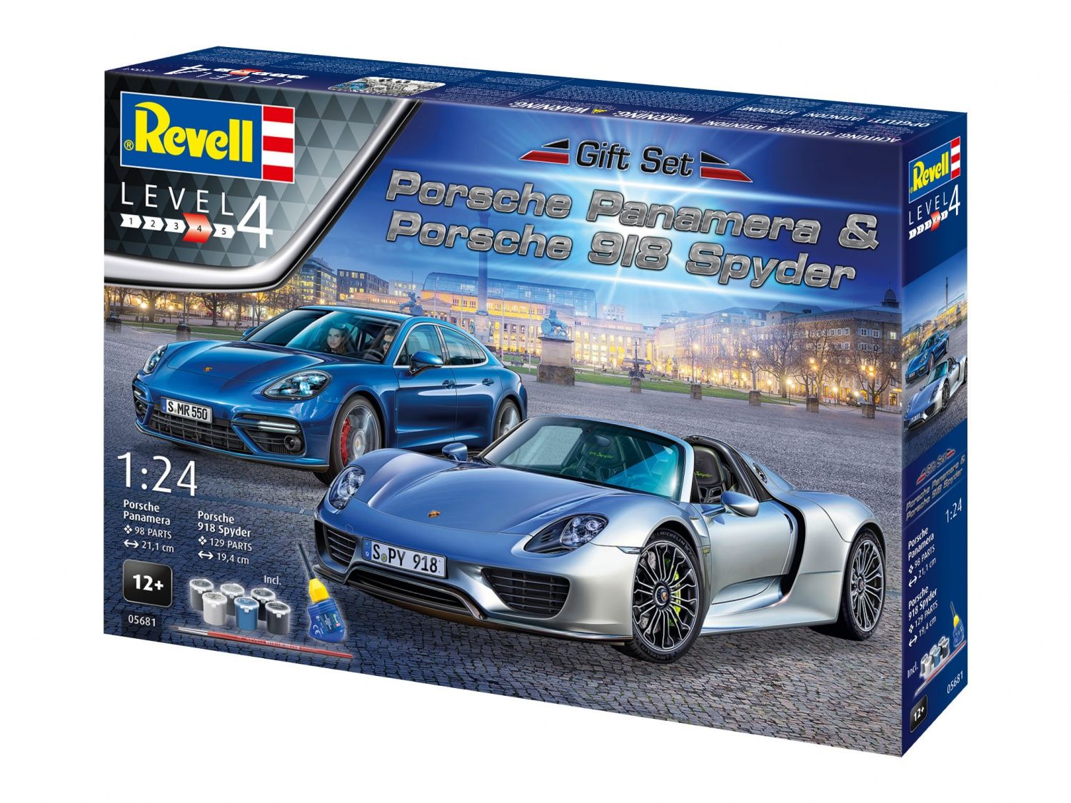 Maquettes Revell Maquettes Voitures Coffret Cadeau Porsche-Revell