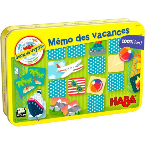 Haba Mémo Des Vacances