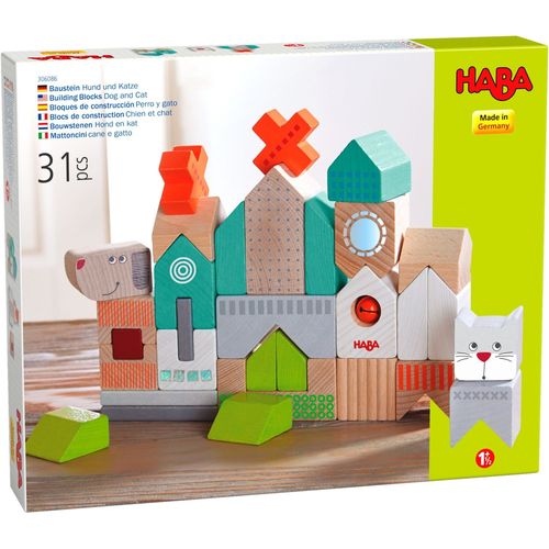 Haba Blocs De Construction Chien Et Chat