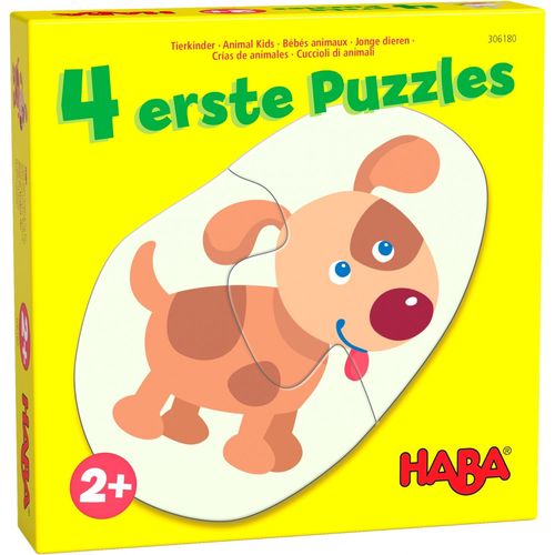 Haba 4 Premiers Puzzles  Bébés Animaux