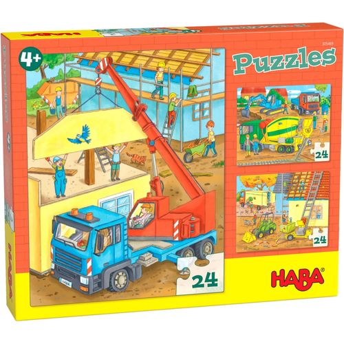 Haba Puzzles Le Chantier