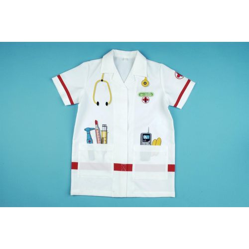 Rescue Team Max & Dr Kim Blouse Docteur En Tissu
